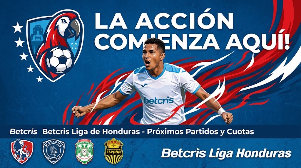 Futbolista en carrera con el distintivo de la Betcris Liga Honduras